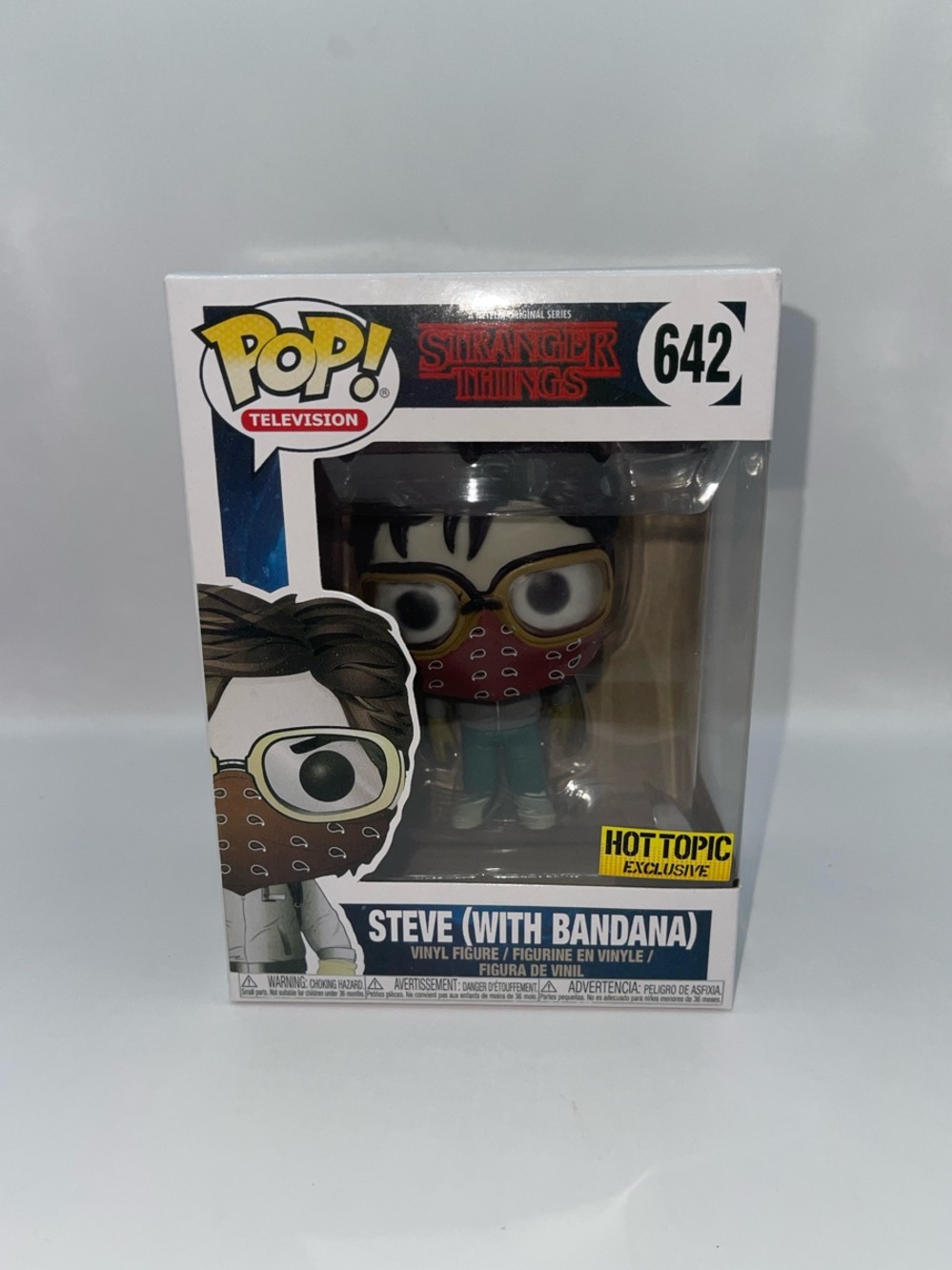 Funko Pop! Stranger Things Steve (With Bandana) #642 - Red Bandana